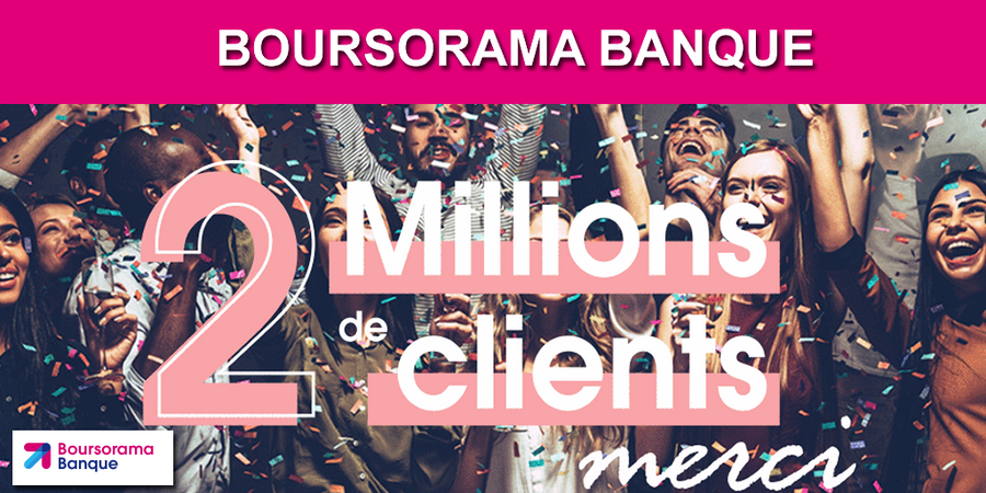 Boursorama : 2 millions de clients, mais toujours pas rentable