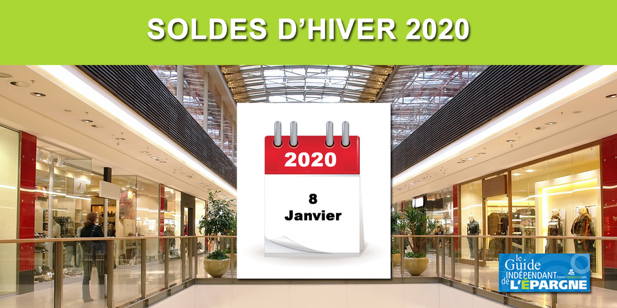 Dates des soldes d'hiver 2020