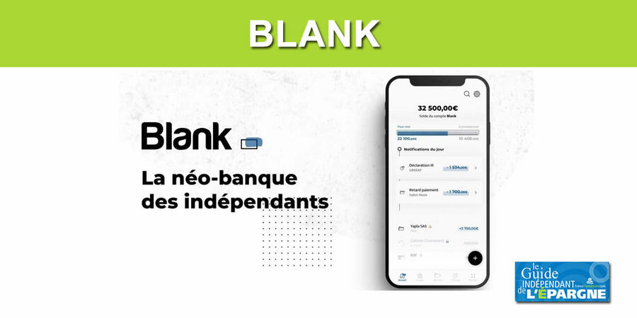 Compte pro pour les indépendants : Blank intègre désormais l'affacturage et le crédit
