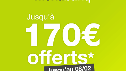 Banque en ligne : jusquâ€™à 170 â‚¬ de prime pour Les 5 jours Monabanq !