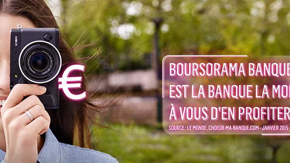 Boursorama banque confirme son objectif 2015 de 750.000 clients