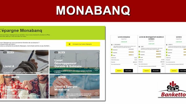 Banque en ligne : Monabanq enrichit son site client avec un comparateur et un simulateur épargne