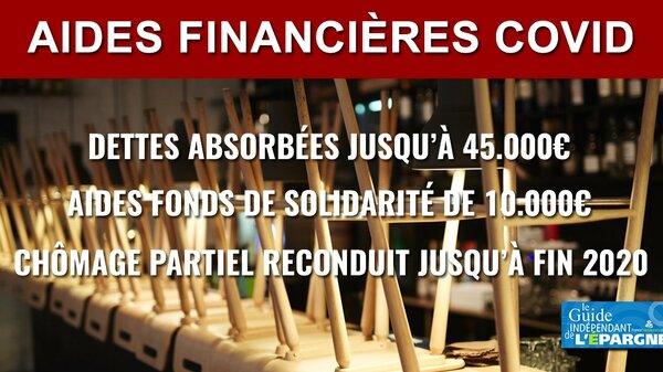 Confinement : chômage partiel étendu jusqu'à la fin 2020 + 20 milliards pour les indépendants, TPE, PME