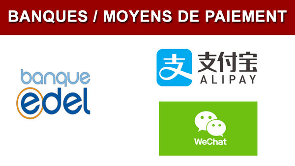 Banque Edel, partenaire privilégié des commerà§ants, enrichit son offre d’acceptation Alipay et WeChat Pay