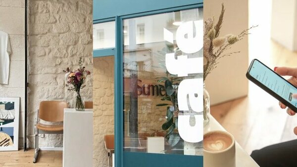 Un Café Sumeria à Paris, échanges sur les services bancaires avec café et cookies faits maison !