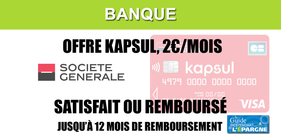 Kapsul, 2â‚¬ par mois, la Société Générale ne pousse-t-elle pas le bouchon un peu trop loin ?