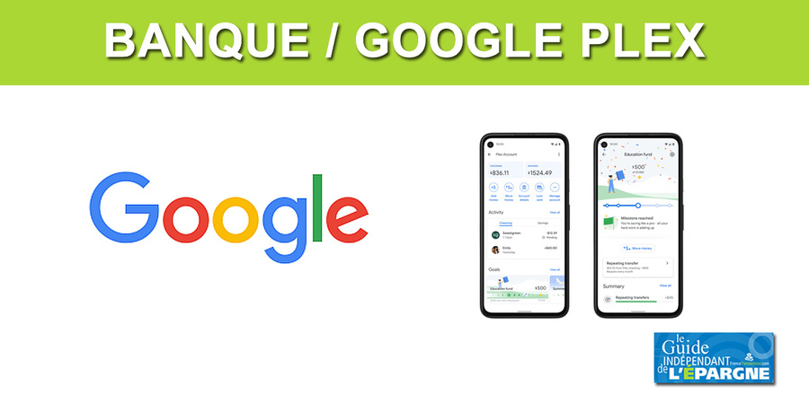 Plex : le compte bancaire proposé par Google et Citigroup