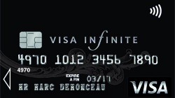 Comparatif tarifs Visa Infinite 2026
