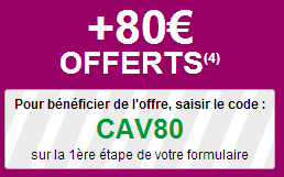 Banque en ligne : 80â‚¬ offerts également chez Boursorama banque